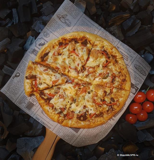 Пицца Шашлычный Двор от шеф-повара